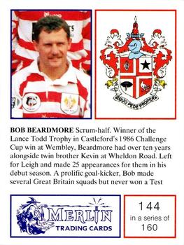 1991 Merlin Rugby League #144 Bob Beardmore Back